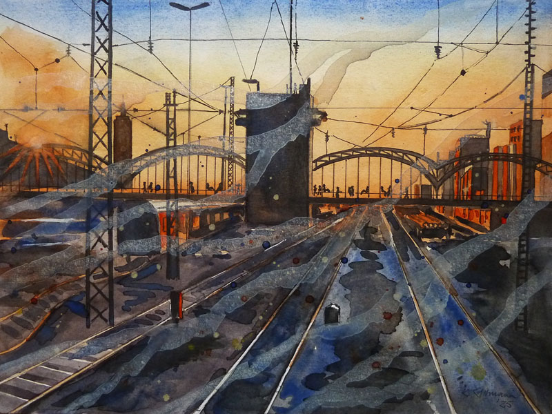 Copyright Klaus Altmann Aquarelle D-83700 Rottach-Egern - Dieses Bild ist urheberrechtlich gesch�tzt!