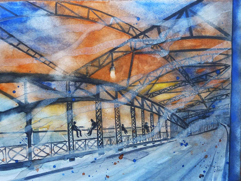 Copyright Klaus Altmann Aquarelle D-83700 Rottach-Egern - Dieses Bild ist urheberrechtlich gesch&uuml;tzt!