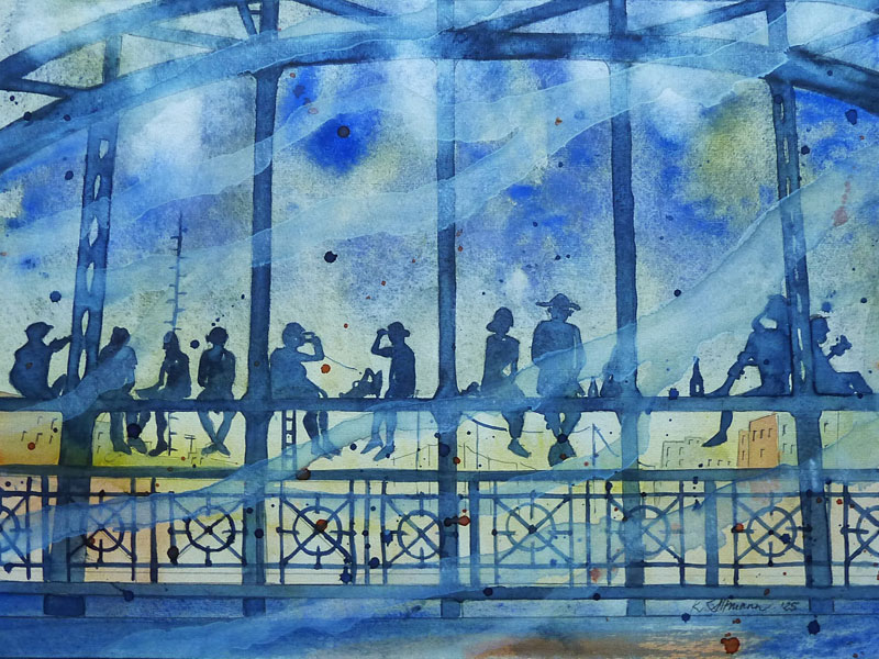 Copyright Klaus Altmann Aquarelle D-83700 Rottach-Egern - Dieses Bild ist urheberrechtlich gesch&uuml;tzt!