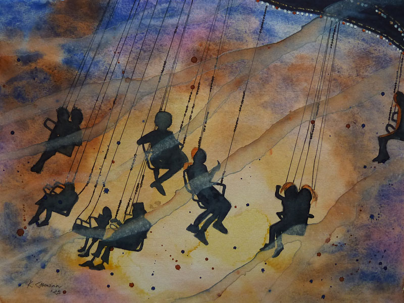 Copyright Klaus Altmann Aquarelle D-83700 Rottach-Egern - Dieses Bild ist urheberrechtlich gesch&uuml;tzt!