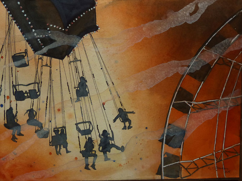 Copyright Klaus Altmann Aquarelle D-83700 Rottach-Egern - Dieses Bild ist urheberrechtlich gesch&uuml;tzt!